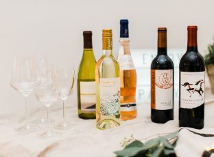 Several bottles of ALDI award winning wine.